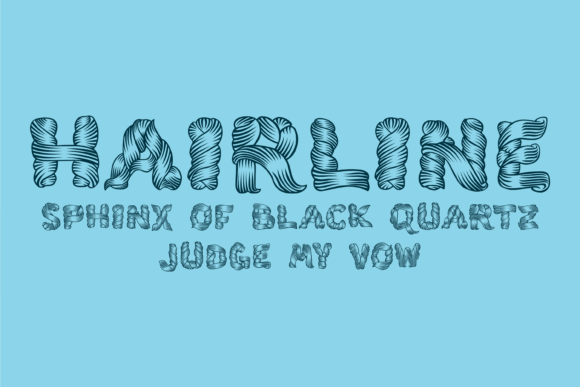 Hairline Font - Preview 2