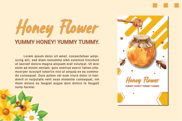 Honeybey Font PNG with transparent background - Preview 4