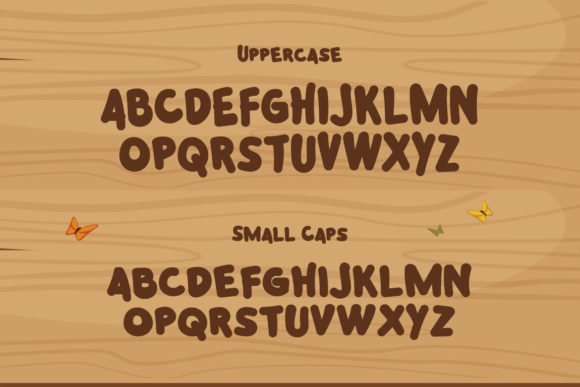 Jungle Hope Font PNG with transparent background - Preview 1