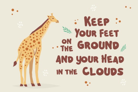Jungle Hope Font PNG with transparent background - Preview 4