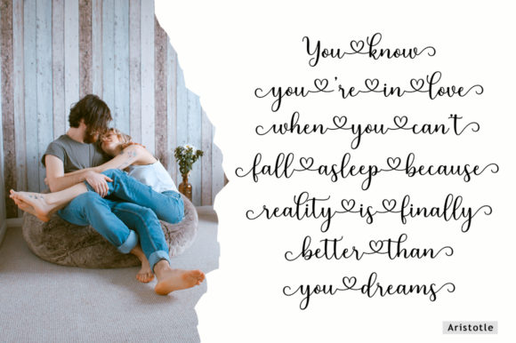 Latisha Font PNG with transparent background - Preview 1