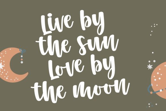 Love Sparks Font PNG with transparent background - Preview 3
