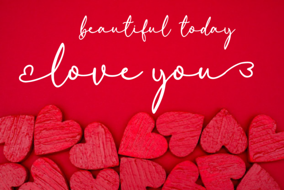 Lovelova Font PNG with transparent background - Preview 3