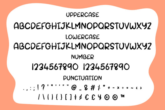 Lovely Gift Font PNG with transparent background - Preview 2