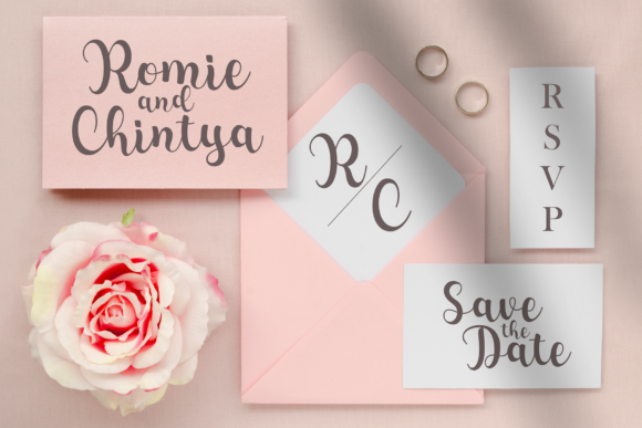 Perfect Lova Font PNG with transparent background - Preview 6