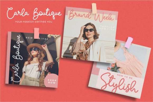 Ralitta Font PNG with transparent background - Preview 3
