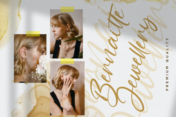 Sally Tazem Font font preview - 4
