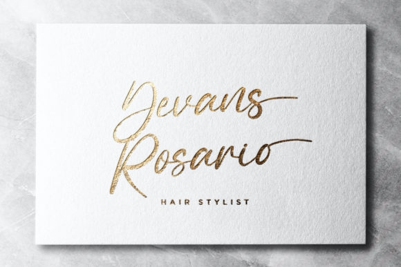 Sally Tazem Font font preview - 5