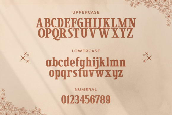 Secret Mansion Font PNG with transparent background - Preview 1