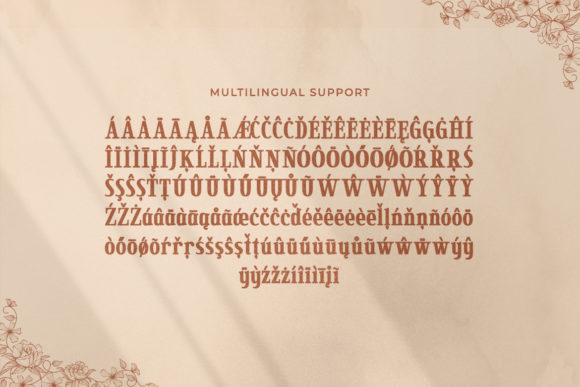 Secret Mansion Font PNG with transparent background - Preview 3