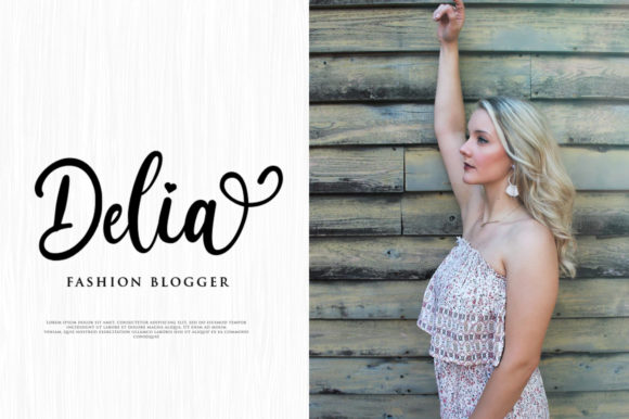 Barely Font - Preview 4