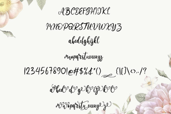 Barely Font - Preview 6