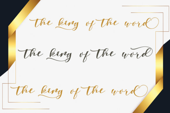 Bellagio Font - Preview 2
