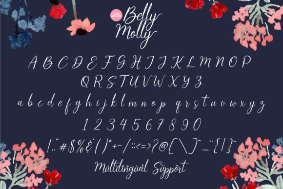Belly Molly Font - Preview 5
