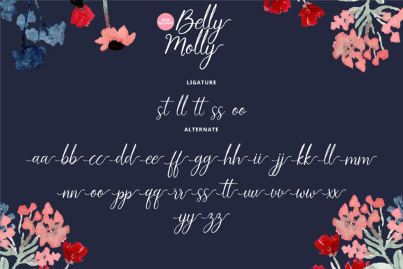 Belly Molly Font - Preview 6