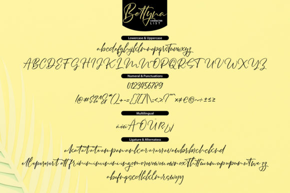 Bettyna Font - Preview 5