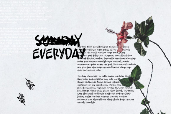 Boredom Font - Preview 2