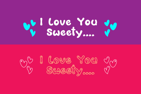 Buncit’s Font PNG with transparent background - Preview 6