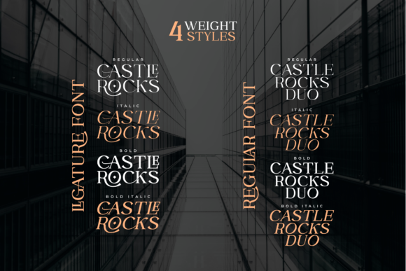 Castle Rocks Font - Preview 6