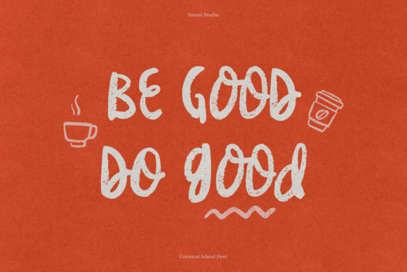 Coconut Island Font - Preview 1