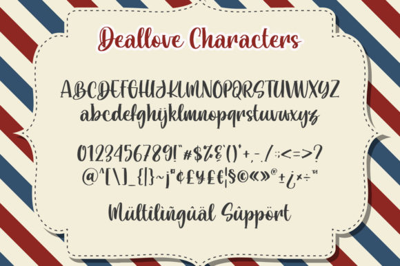 Deallove Font - Preview 6