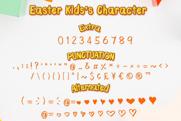 Easter Kids Font - Preview 2