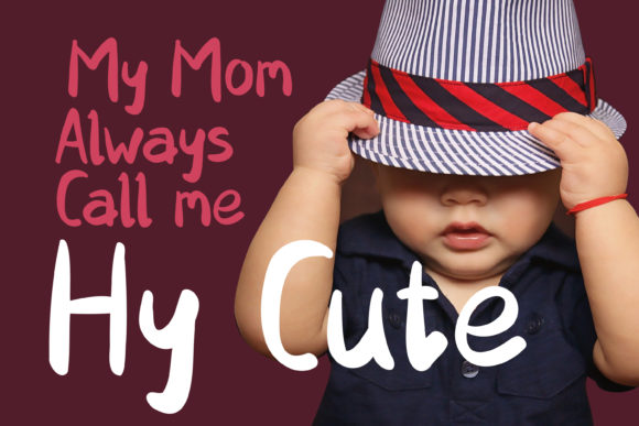 Fathina Font PNG with transparent background - Preview 1