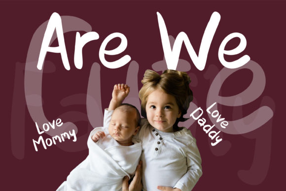 Fathina Font PNG with transparent background - Preview 2