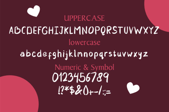 Fathina Font PNG with transparent background - Preview 3