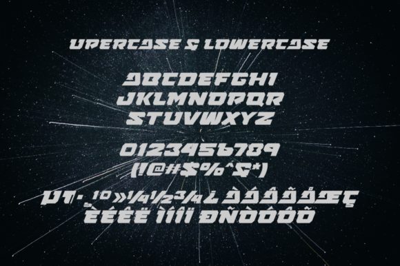 Force Battle Font - Preview 4