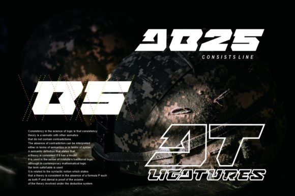 Force Battle Font - Preview 5