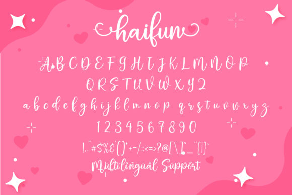 Haifun Font - Preview 5