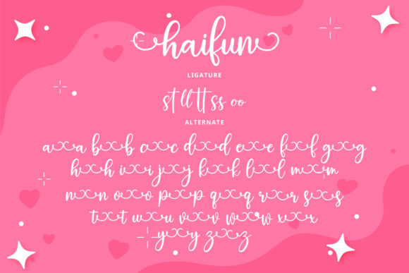 Haifun Font - Preview 6