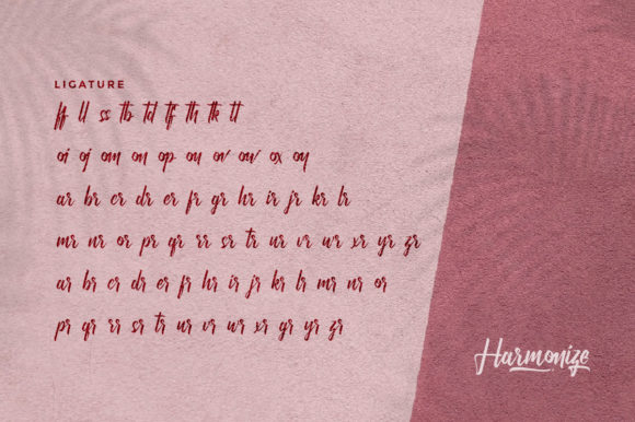 Harmonize Font - Preview 6