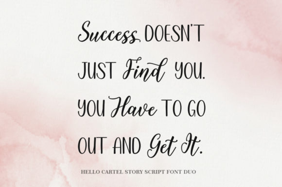 Hello Cartel Story Font - Preview 5