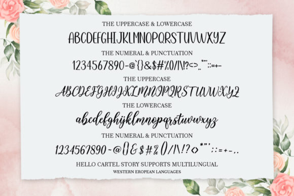 Hello Cartel Story Font - Preview 6