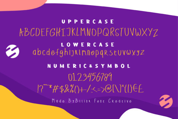 Hookie Font PNG with transparent background - Preview 4