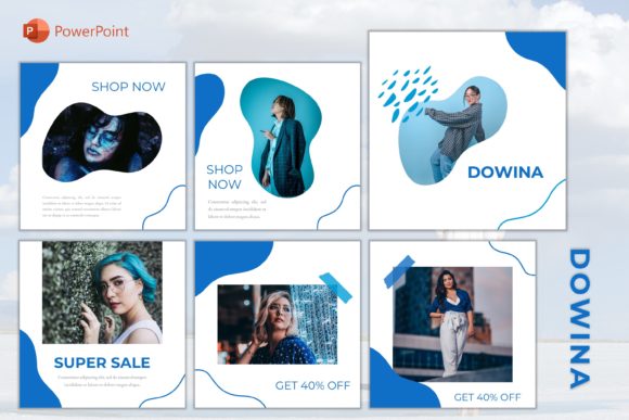 Instagram Feed Template Dowina Graphics