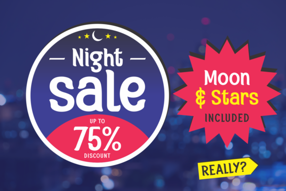 Nighter Font PNG with transparent background - Preview 2