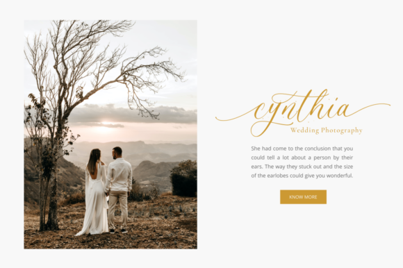 Romantic Lovely Font PNG with transparent background - Preview 3