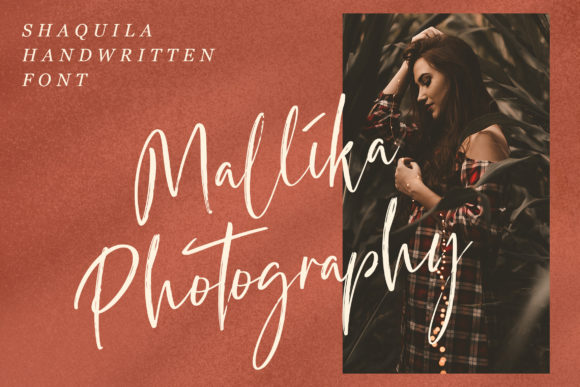 Shaquila Font PNG with transparent background - Preview 1