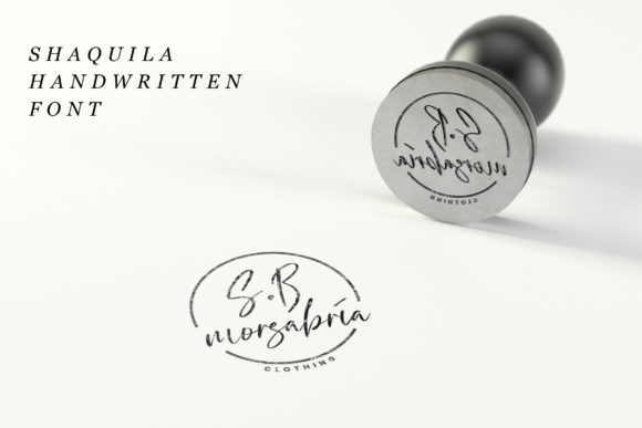 Shaquila Font PNG with transparent background - Preview 6