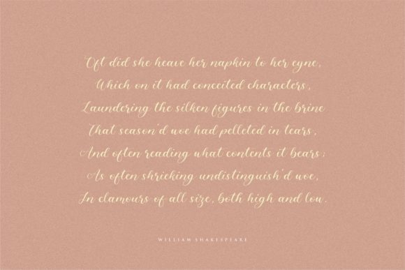 Angelinea Font - Preview 2