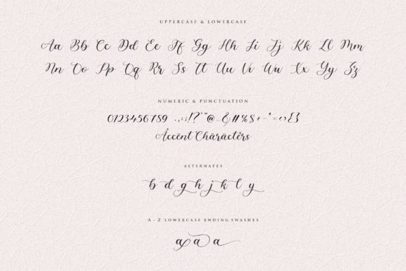 Angelinea Font - Preview 5