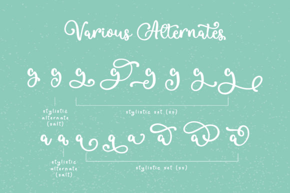 Apple and Sugar Font - Preview 4