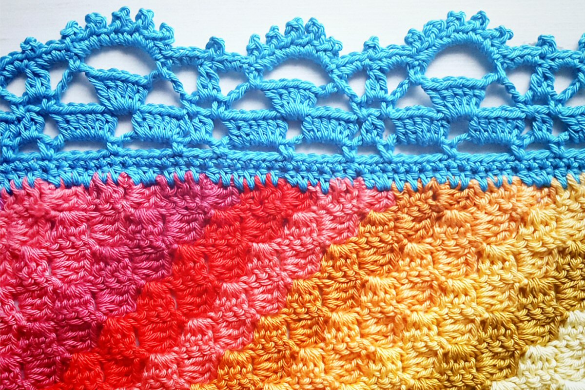 Blanket : Corner to Corner Afghan