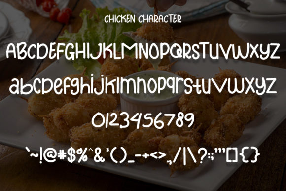 Chicken Font - Preview 3