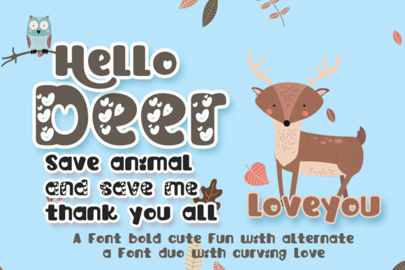 Cuties Hones Font - Preview 4