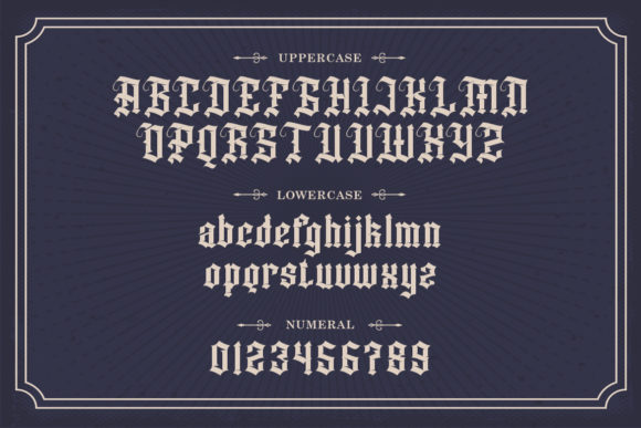 Dutch Brigade Font - Preview 1