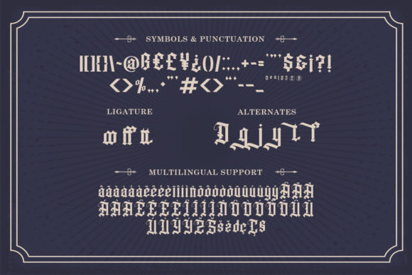 Dutch Brigade Font - Preview 2
